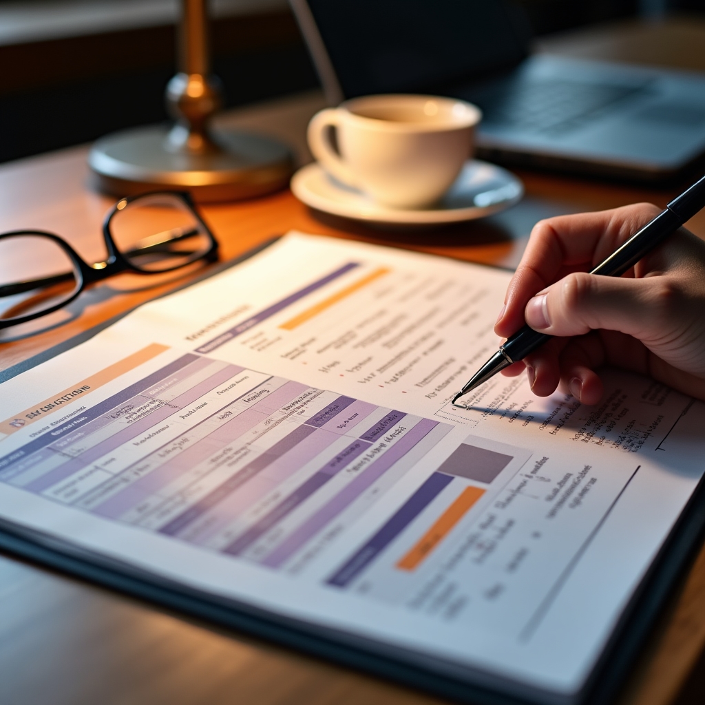 Готовый отчёт по аудиту расходов с таблицами и пометками